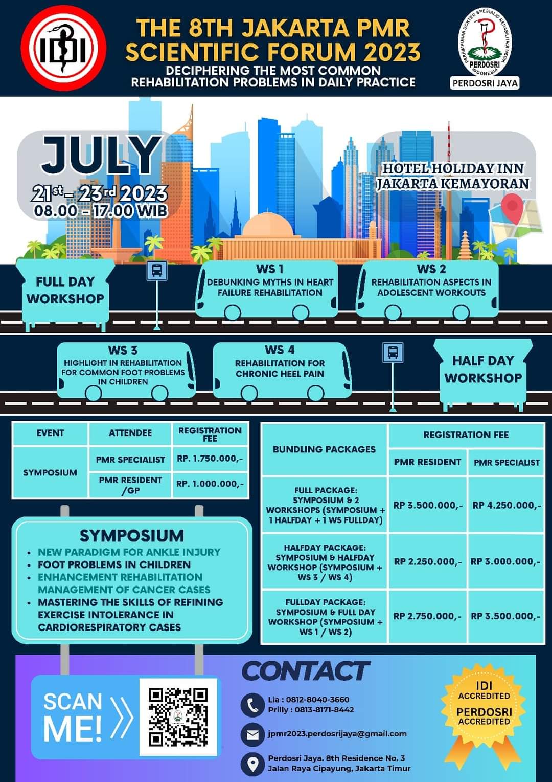 The 8th Jakarta PMR Scientific Forum 2023